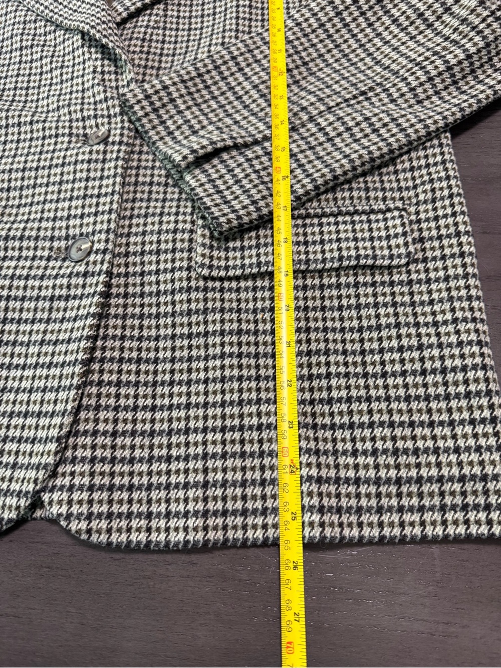 Madewell Larsen Houndstooth Blazer Size M Oversized Plaid Academia - Picture 8 of 10